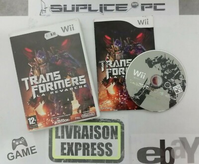 Transformers La Revanche (mit Handbuch) - Nintendo Wii - Spiel Fr