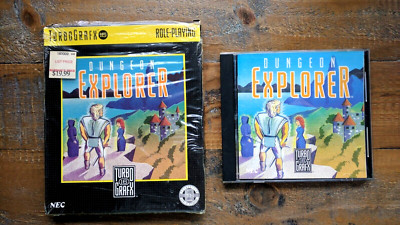 COMPLETE   Dungeon Explorer   TURBOGRAFX 16 Turbo Grafx Game   USA VERSION