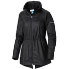 *NWT* Columbia Ladies Isabella Lake Long Lined Wind Jacket(Black,M)