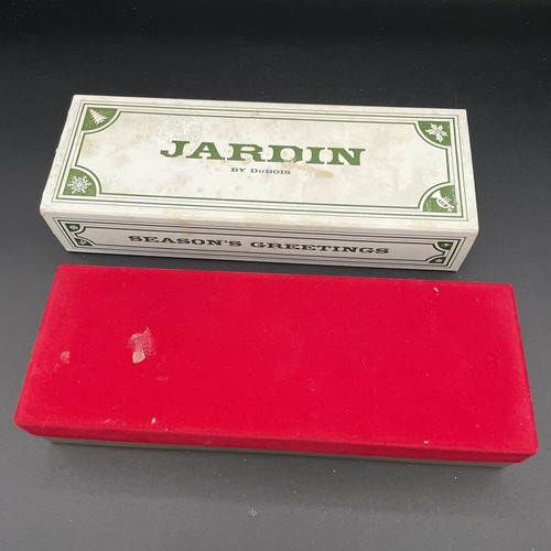 Vintage Jardin DuBois Soap - Season's Greetings 3 Bar Set 3.5oz - Red Velvet Box - Picture 6 of 10