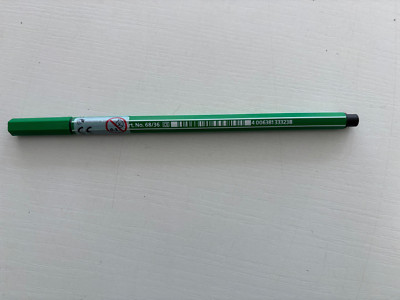 STABILO Filzstift Faserschreiber 1 mm Schreibstärke smaragdgrün Pen 68