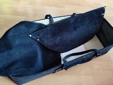 70er Nostalgie Cord Baby Tragetasche TrageKorb Retro Reisebett Wiege  Top