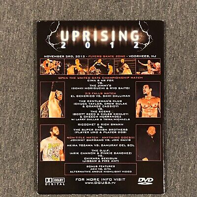 Dragon Gate USA: Uprising (DVD, 2012) PPV Event | eBay