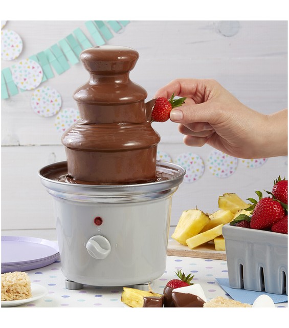 Wilton Mini Chocolate Fountain Fondue Set 6-Piece for sale online | eBay