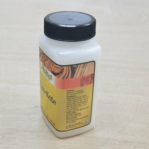 Fiebing's Tan Kote 4 oz Leather finish Edge Coating Neutral Resistant