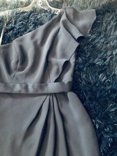 NWOT White By Vera Wang Bridesmaid Navy Blue Maxi Formal Dresses. Size 0