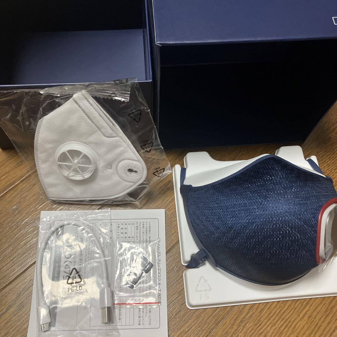 新品PHILIPS Breeze Mask　2セット N95フィルターと電動ファン搭載マスクに待望のキッズモデル