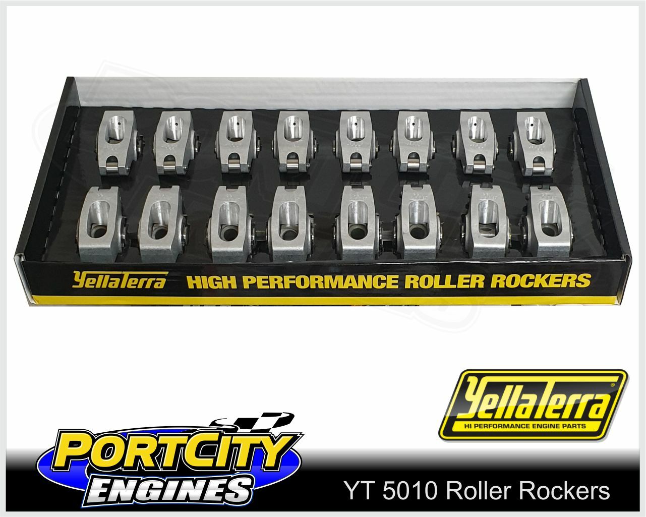 Yella Terra 1.65 Roller rockers for Holden 253 308 5.0L V8 Stud Mount