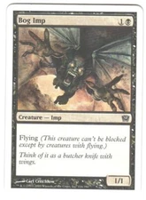 Magic_the_gathering 9th Edition Bog Imp #116 MTG,LP Common
