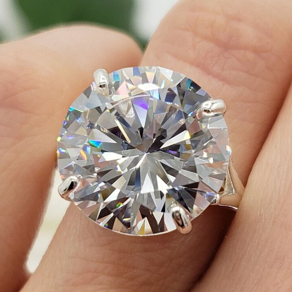 Carat Solitaire Diamond 17 Carat Diamond Cost Real 14K White