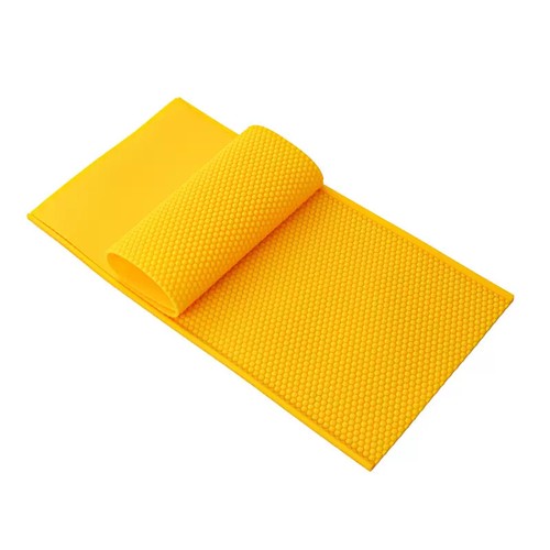 Silikon Bienenwachsmatte Bienenstock Handpresse Formen Kerzenherstellung Formrolle Matte - Bild 8 von 10