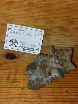   Calcit xx Siderit xx - 62g - Grube Drei Kronen & Ehrt, Elbingerode Harz