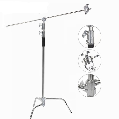 Godox AD200 Pro TTL Studioblitzgerät + Lampenhalter +140cm Softbox +C Ständer - Bild 12 von 12