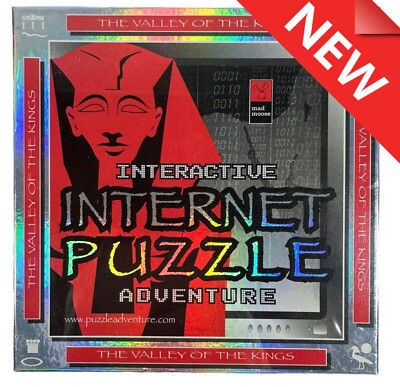 Interaktives Internet Puzzle Abenteuer Das Tal der Könige von Mad Moose ~ NEU