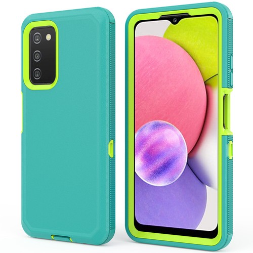 Funda protectora a prueba de golpes/vidrio templado para Samsung Galaxy A03S A02S A13 A53 - Imagen 17 de 17