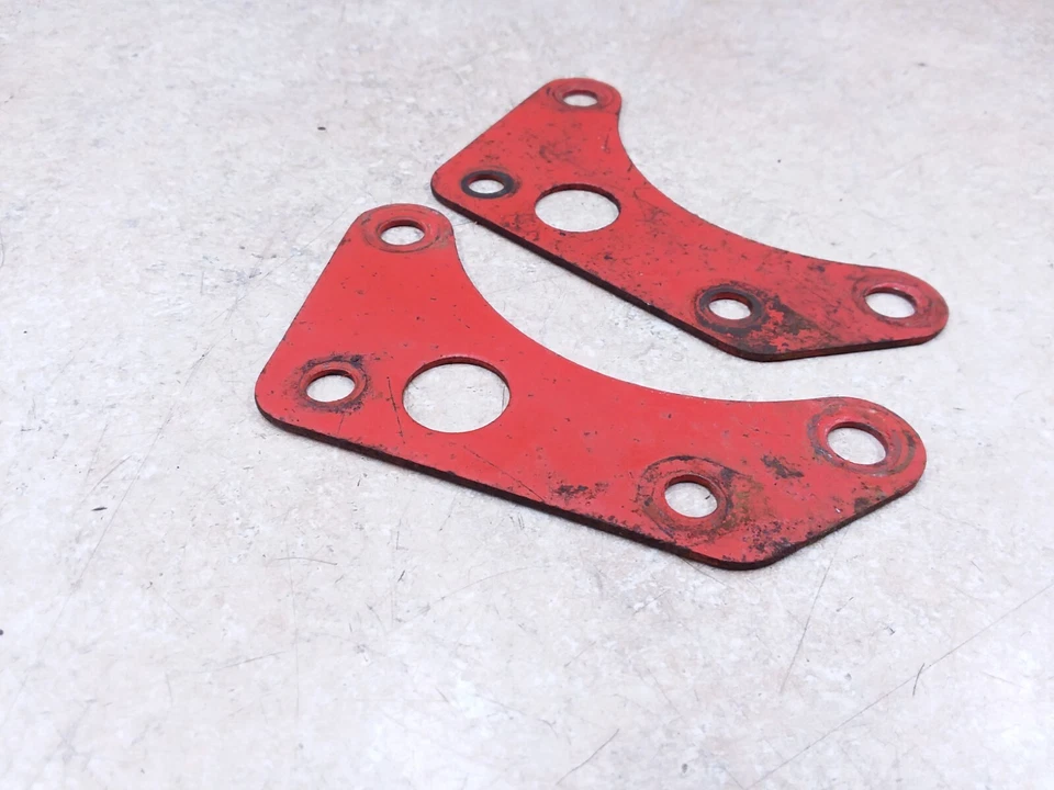 Honda 80 XR XR80 Engine Frame Motor Mount Bracket Pair 1982 ANX-C — 第 4/4 张图片