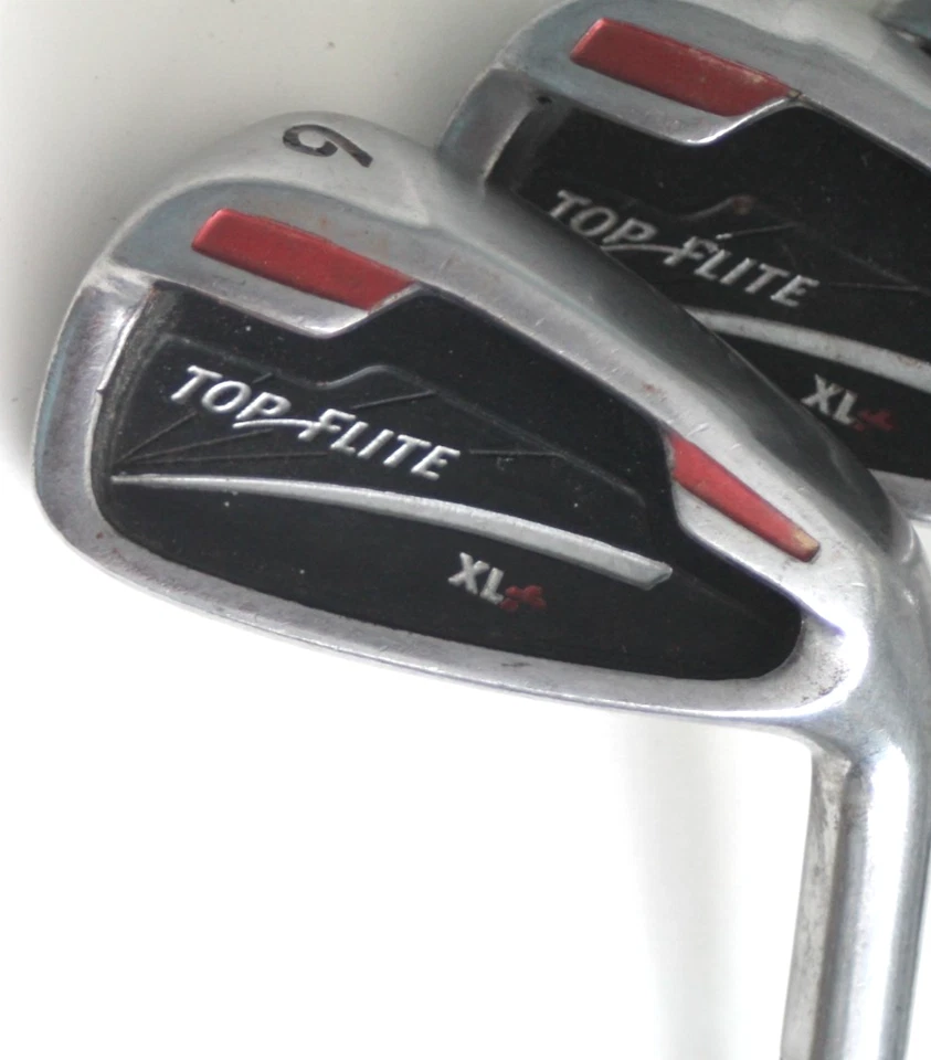 Top Flite XL+ XL +  Irons 6-9 SW Steel Stiff Right Handed #1841 - Image 3 of 4