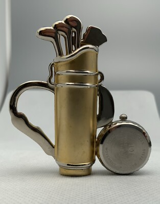 DANIEL DAVID バイク型時計1780 Daniel David Collection Golf Bag Watch. Battery Replaced - Working