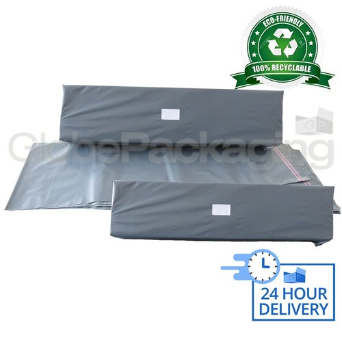 200xBORSE POSTALI LUNGHE GRIGIE 300x900mm - 12x35" - Foto 1 di 5