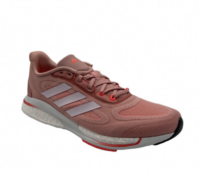 Adidas Supernova + Running Womens Size 9 Mauve Pink White GX0536
