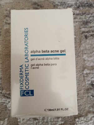 Fixderma FCL Alpha Beta Acne Gel, AHA BHA Gel, Clogged Pores, Free Shipping