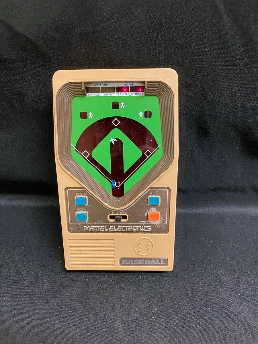 MATTEL ELECTRONICS VINTAGE BASEBALL 1978 HANDHELD TESTED WORKING