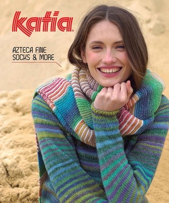 *NEU!* Katia Magazin AZTECA FINE SOCKS 1 - Damen/Herren Herbst/Winter