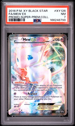 Mew-EX graded PSA 7 for sale on eBay