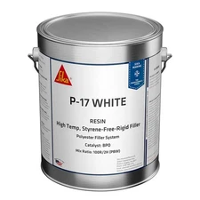 Sika SikaBiresin AP017 Polyester Fairing Compound + BPO Hardener: White, Quart
