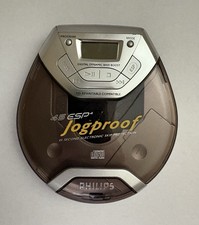 Vtg Philips 45 ESP4 Jogproof Portable CD Player Model AX5011/17 Tested  Works