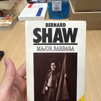 Major Barbara by Bernard Shaw 1984 Paperback (FC110-3Q3092
