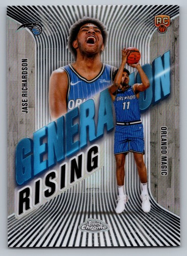 2025 Topps Chrome Jase Richardson Base (RAW)