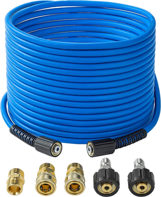 #ad Pressure Washer Hose – 1 4quot; X 50 FT High Power Washer Extension Hose – Kink amp; We $56.95