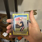 Drake Maye Donruss Rated Rookie Yellow Press Proof!