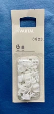 IKEA Kvartal - 24 Each Hooks & Gliders / 900.793.67 / NOS Package