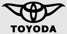 2x Toyoda Toyota Funny Decal Sticker Fj Land Cruiser 4runner Tacoma Tundra