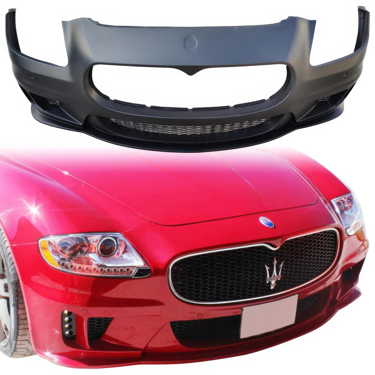 Maserati Quattroporte 2009-2012 FRONT Front bumper
