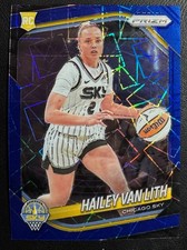 2025 Panini Prizm WNBA Blue Velocity Rookie #2 Hailey Van Lith RC Chicago Sky