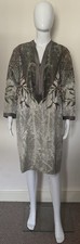 ETRO Silk Mix Silver Dress