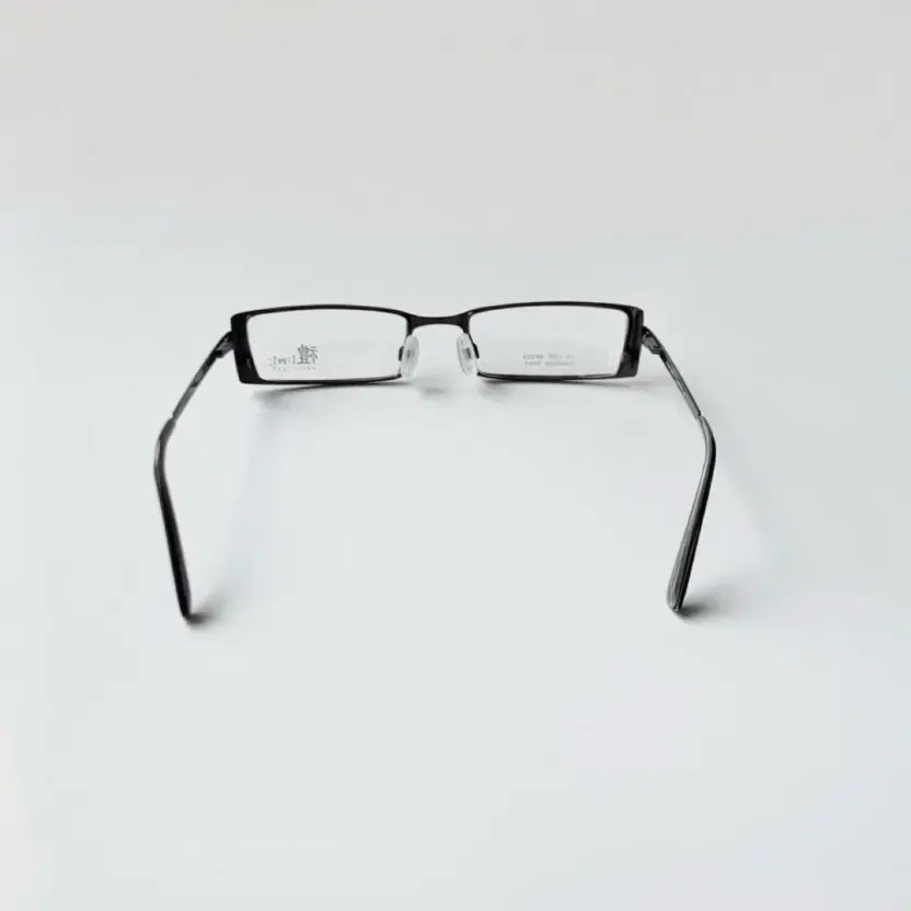 Black Metal Rectangular Sunglasses - Slim Steel, … - image 5