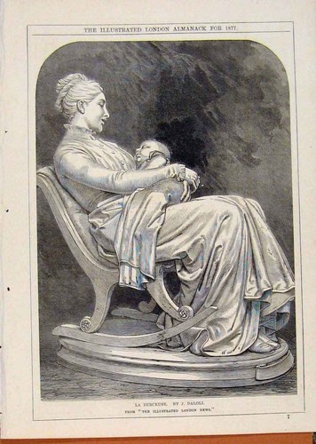 Original Old Antique Print London Almanack Ka Verceyse By Daloli