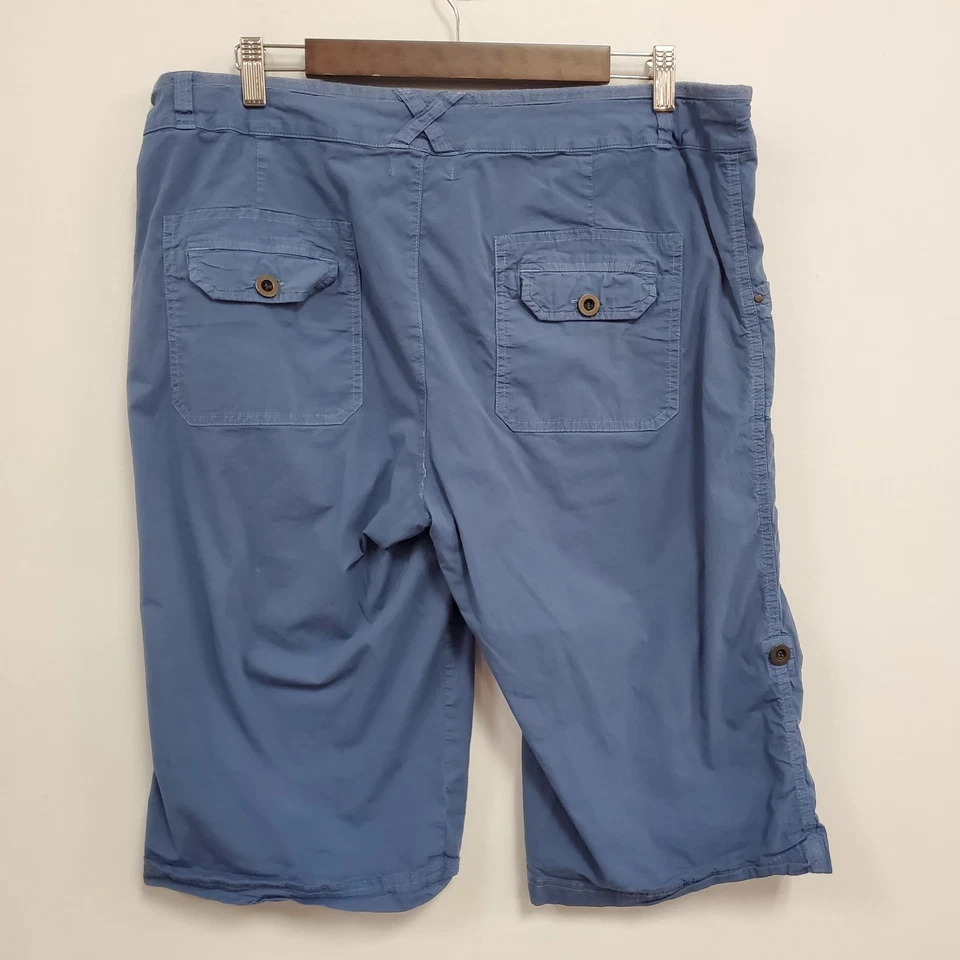 Capri costero Fresh Produce para mujer talla XL azul sostenible vacaciones en la playa Foto 3 de 4