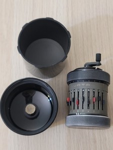 おまけ付 】CURTA 計算器 Type I 美品！1950年代 Curta Calculating