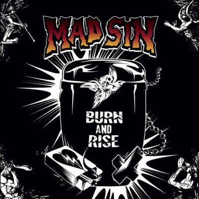 BURN & RISE (RED VINYL) (IMPORT) von Mad Sin [VINYL]
