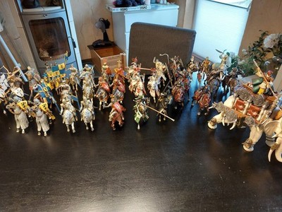 Schleich Ritter Löwenritter Fürst auf steigenden Pferd 70009 Sammlungsauflösung