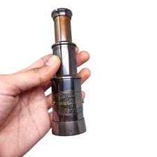 Mini Brass Telescope Spyglass 6 Inch Vintage Nautical Decor - Set of 6