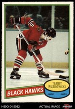 1980 O-Pee-Chee #119 Terry Ruskowski Blackhawks 7 - NM