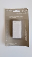 LUTRON PICO WIRELESS CONTROL PJ2-2B-GWH-L01 WHITE 2 BUTTON REMOTE NEW SEALED