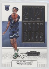 2021-22 Panini Contenders 2021 Draft Class Contenders Ziaire Williams #10 05ol