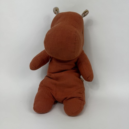 Maileg Safari Friends Peluche Ippopotamo Ippopotamo Arancione Medio 13"